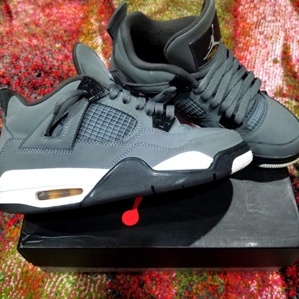 Cool Grey Air Jordan 4 Retro (GS)
